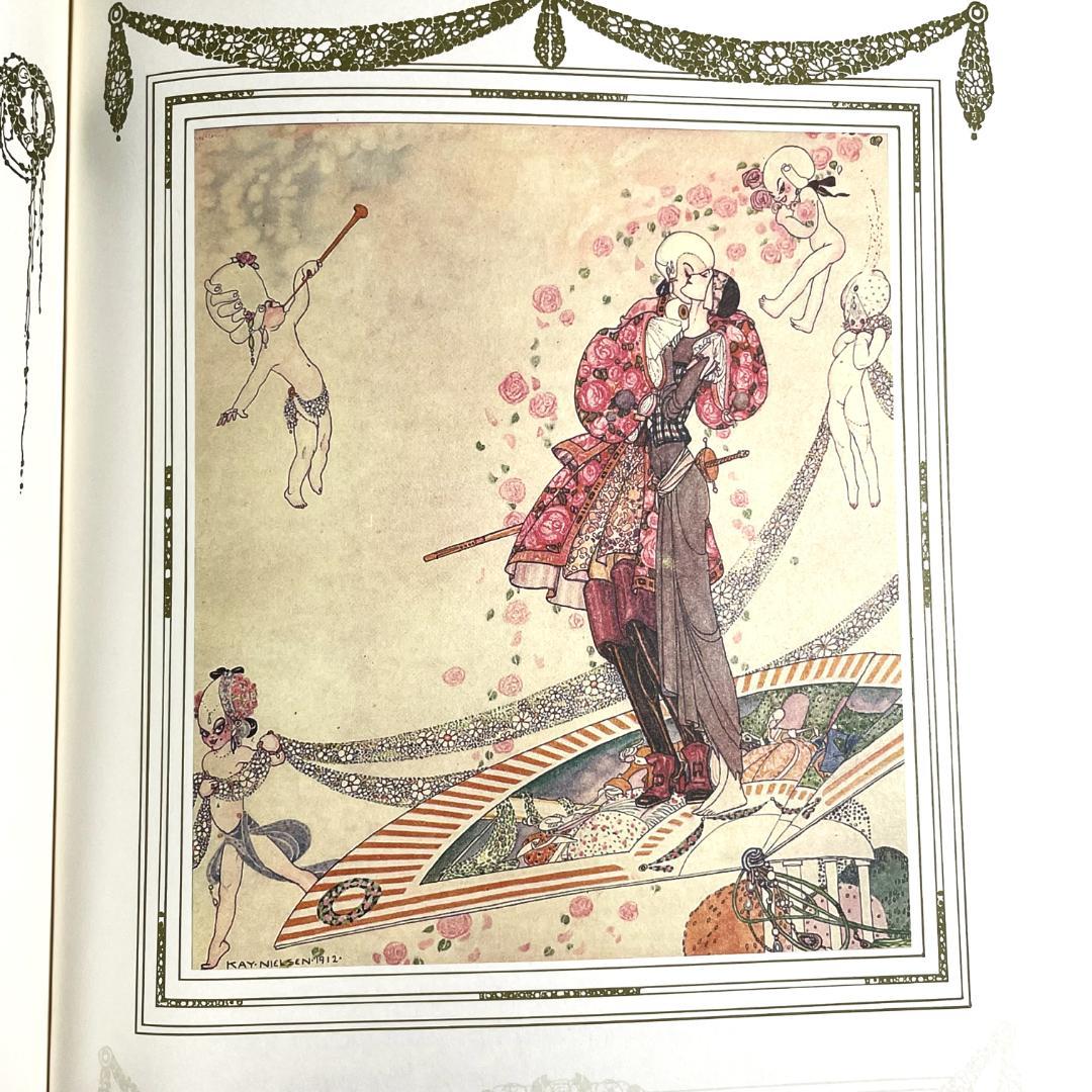 カイ・ニールセン 挿絵本「十二人の踊る姫君」1912年の復刻販イラスト23点