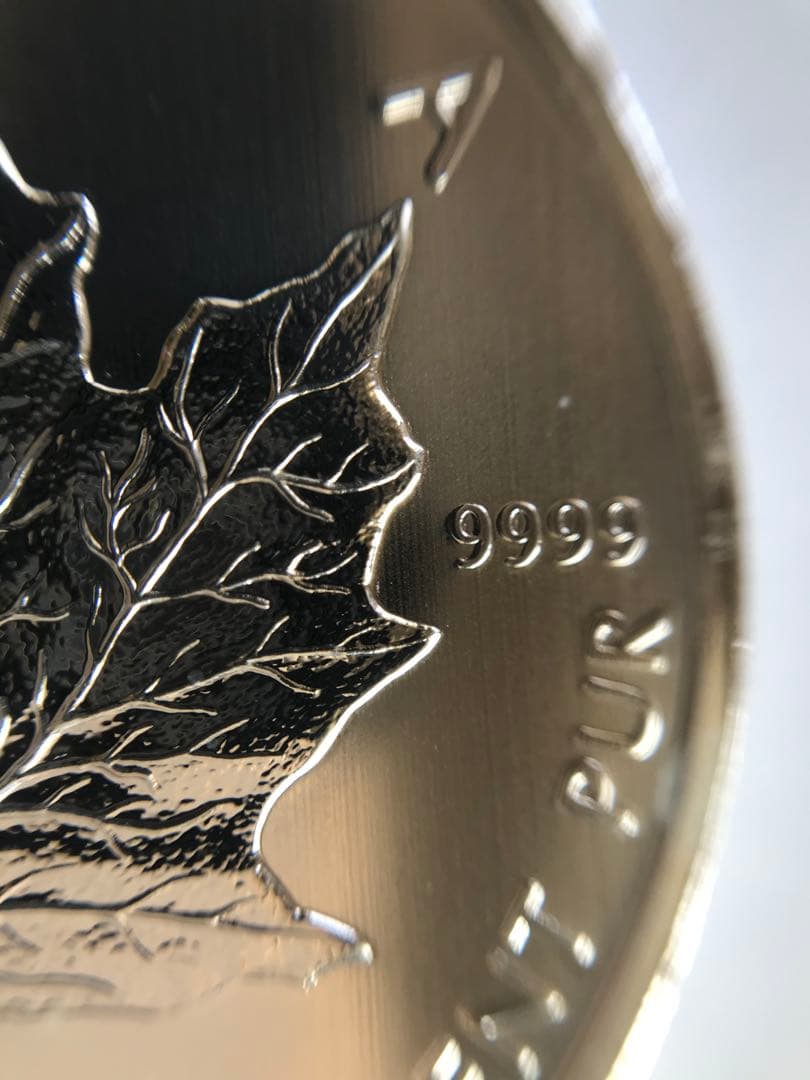 カナダ メープルリーフ 1オンス 銀貨 5ドル