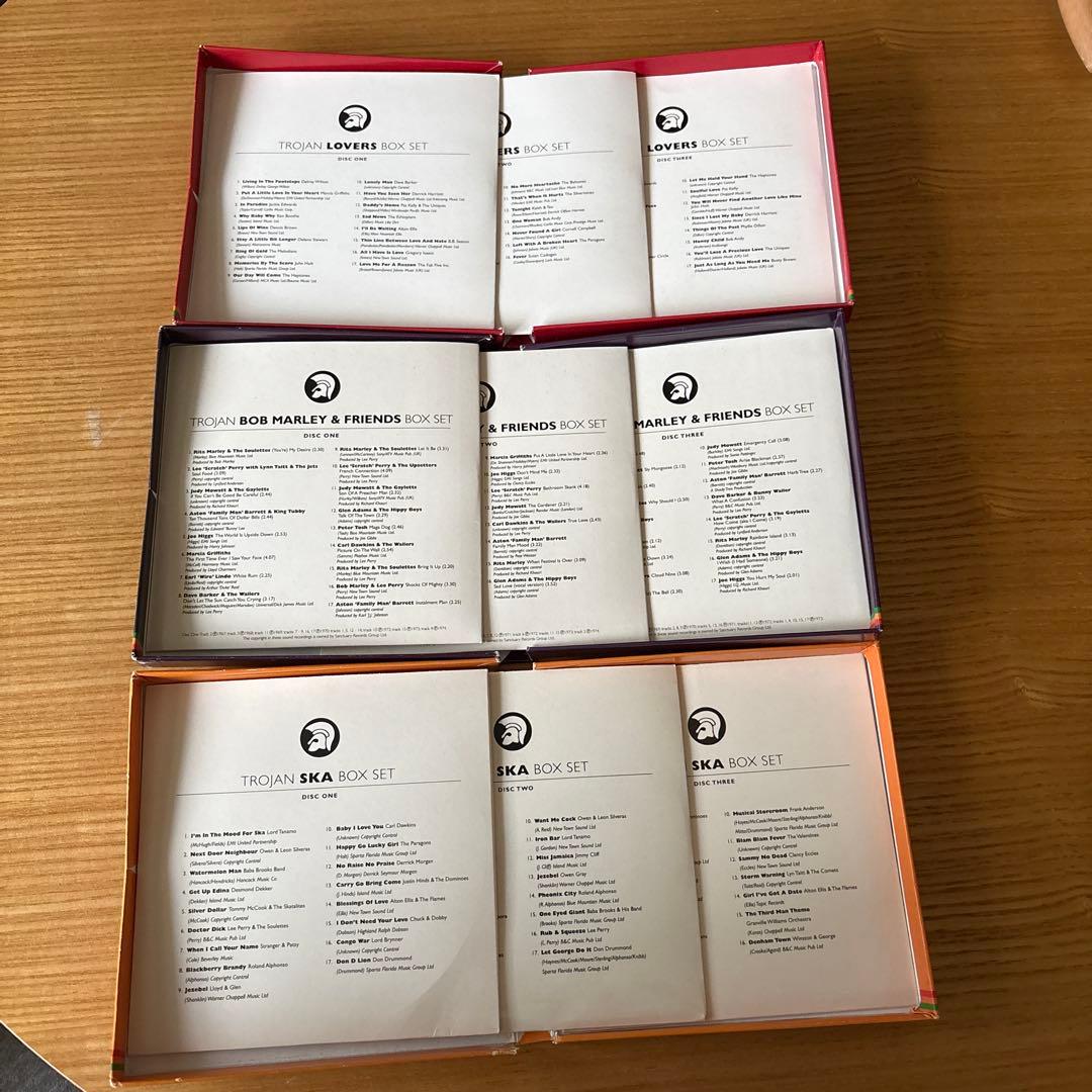 Trojan Box Set 3枚組 限定版　３セット