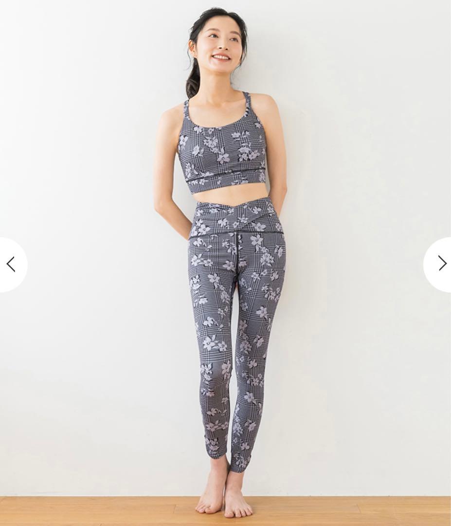 新品　♡ 【SUKALA】チェックセパレートツイストタンクトップ　ブラック　S