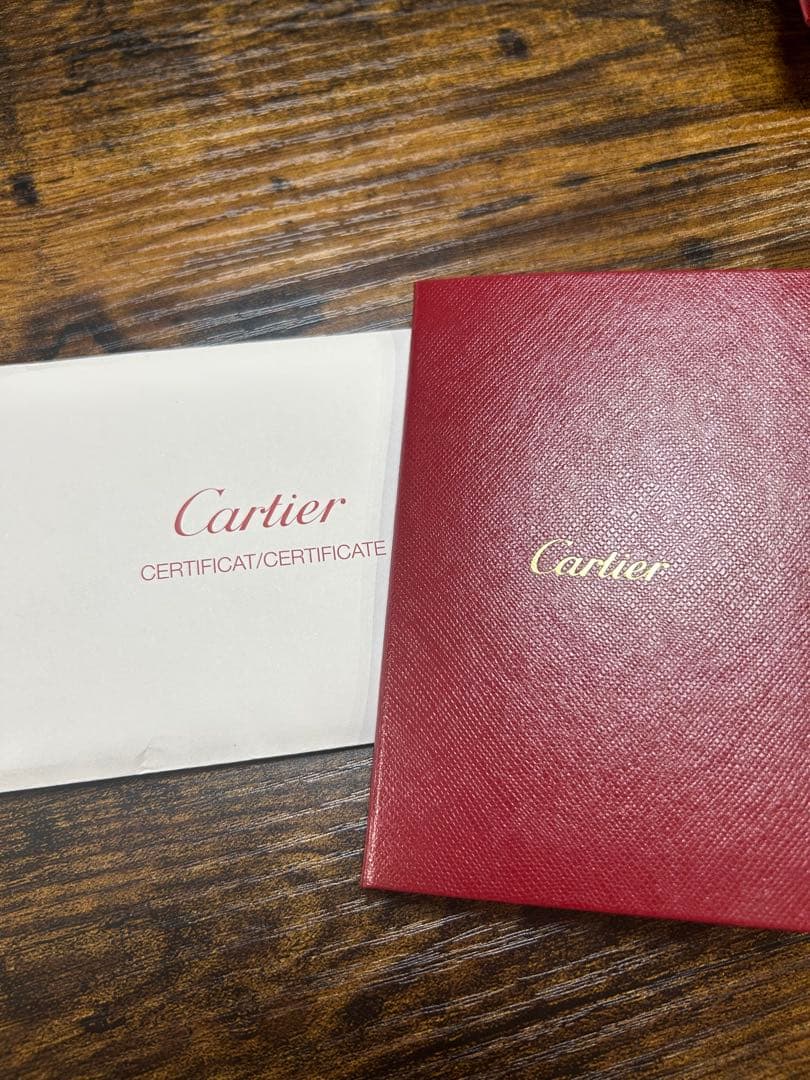 カルティエCartier ミニラブリングK18ホワイトゴールド♯50 10号
