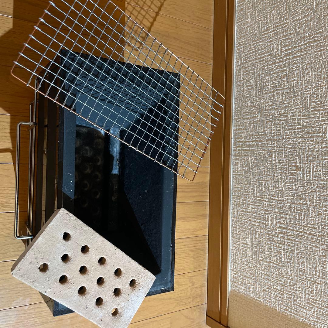 炭火コンロ 七輪　亀島製陶所