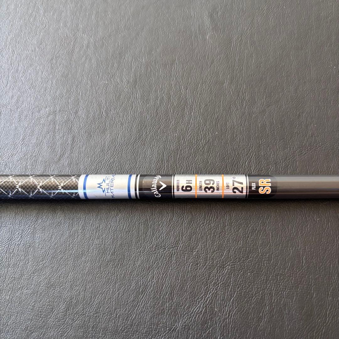 未使用に近いゴルフクラブシャフトTENSEIシルバーsilver TM50 6H