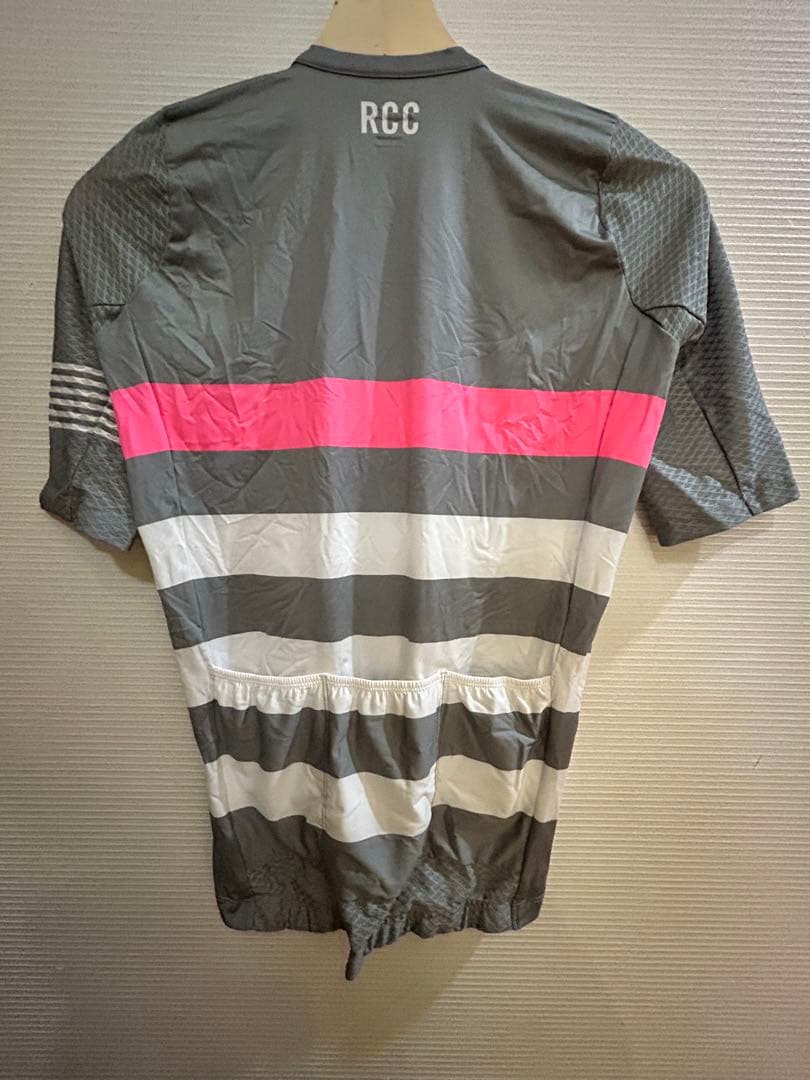 Rapha RCCサイクルジャージ Mサイズ グレー/ピンク