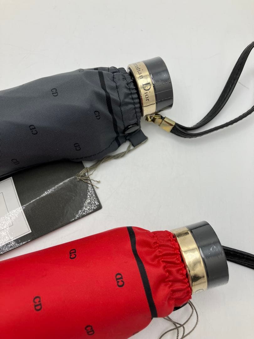 【未使用】Christian Dior ディオール 折り畳み傘 2本　正規品