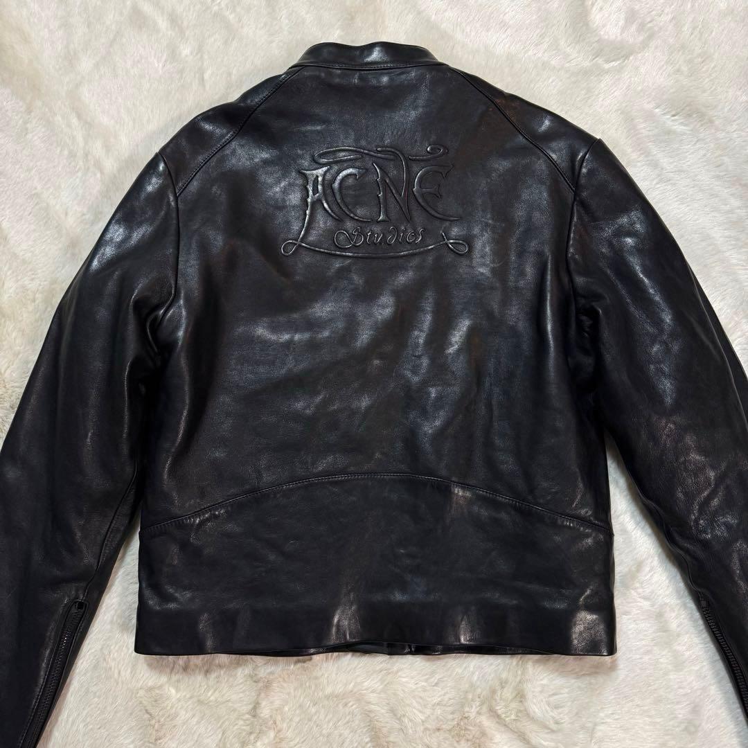 【未使用級】ACNE STUDIOS EMBOSSED LEATHER 登坂広臣
