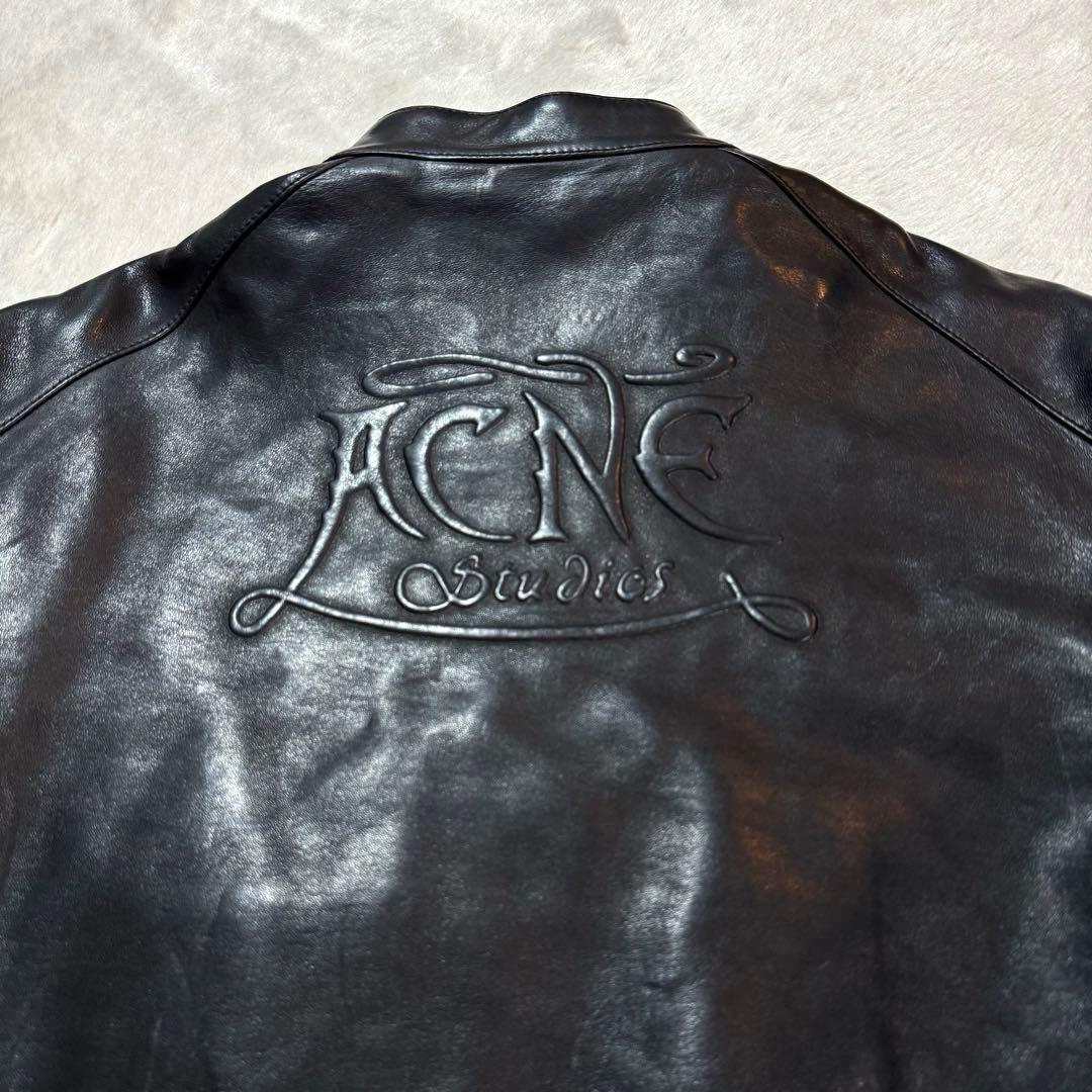 【未使用級】ACNE STUDIOS EMBOSSED LEATHER 登坂広臣