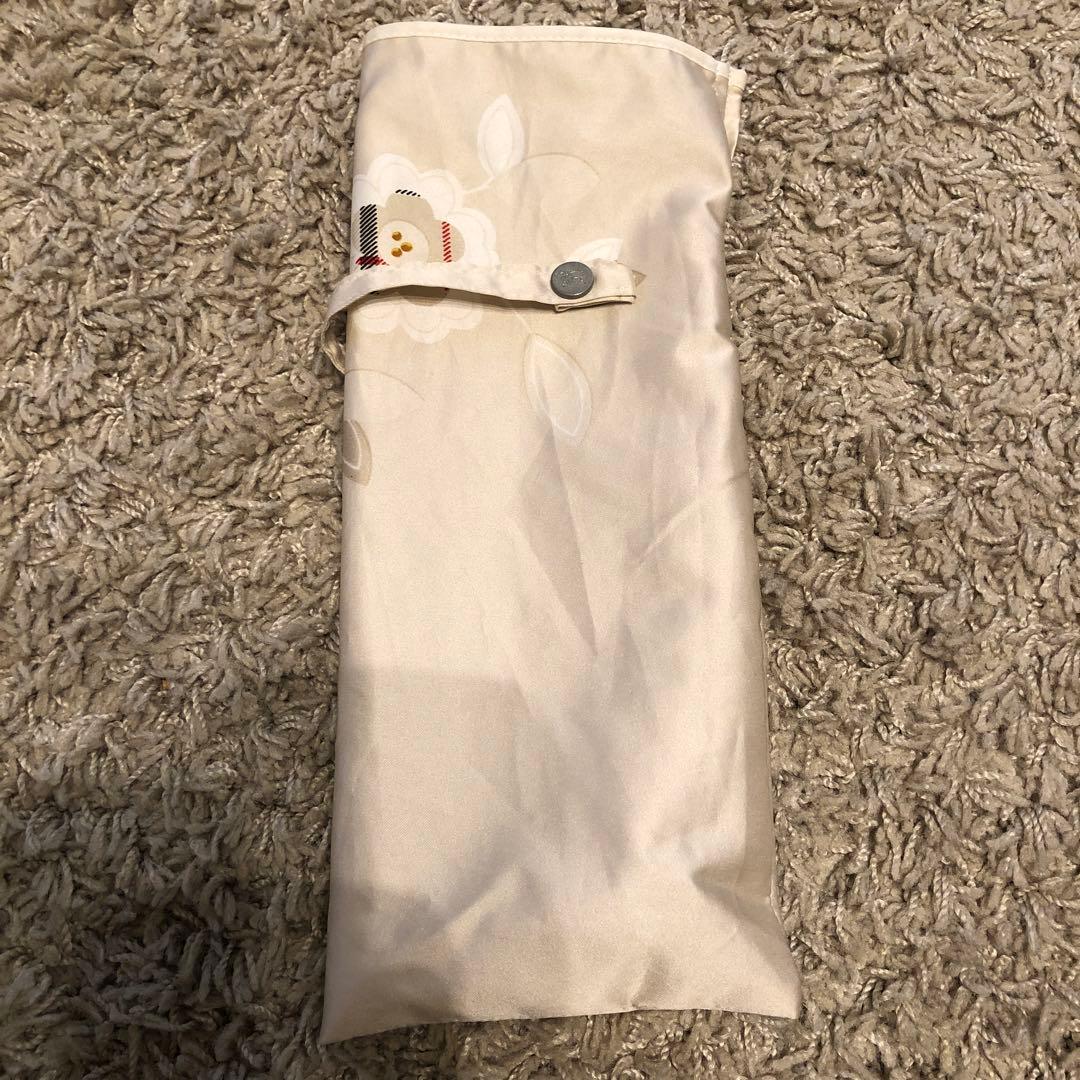 バーバリー BURBERRY 花柄ノバチェック 晴雨兼用 UV 折りたたみ 日傘