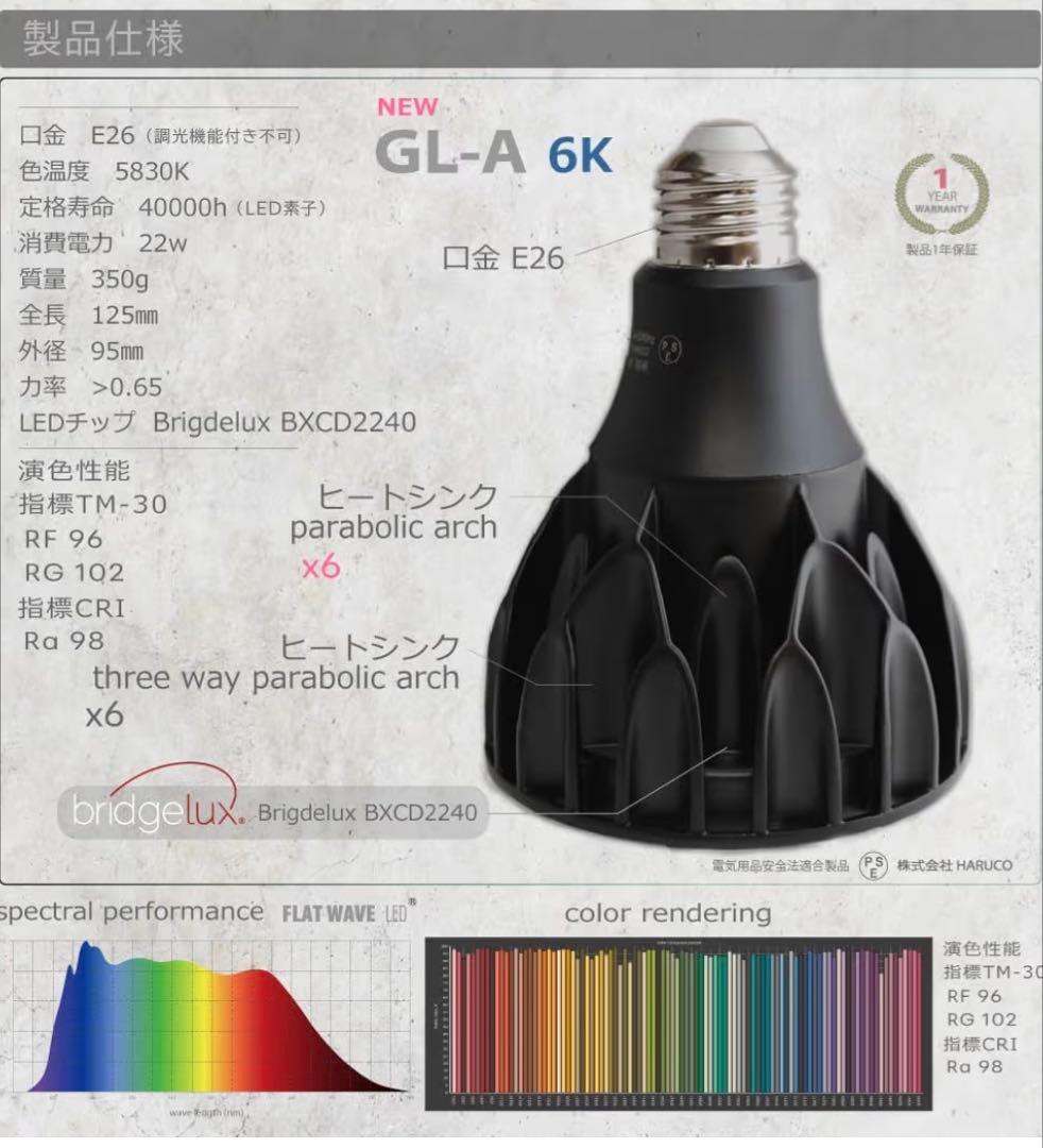 HaruDesign BARREL 植物育成ライト セット