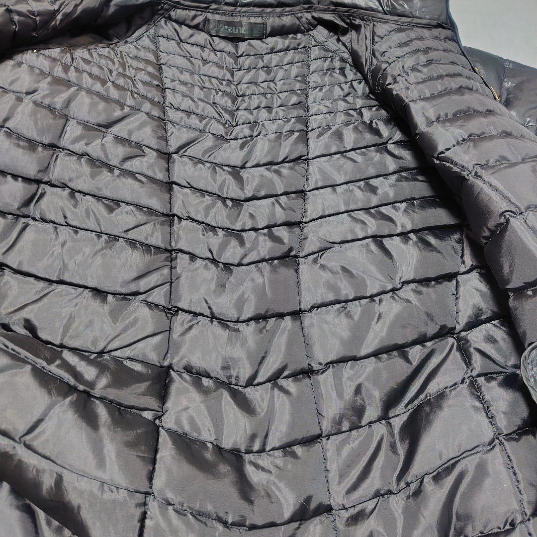 ミズノプロ　中綿ジャケット　刺繍ロゴ　大きめサイズXO　黒