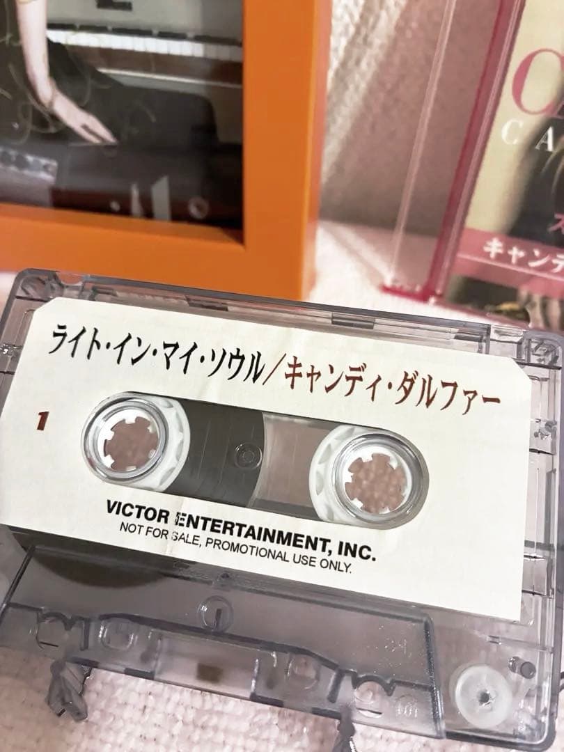 キャンディーダルファー★直筆サイン入りポストカード、プロモCD 、カセットテープ