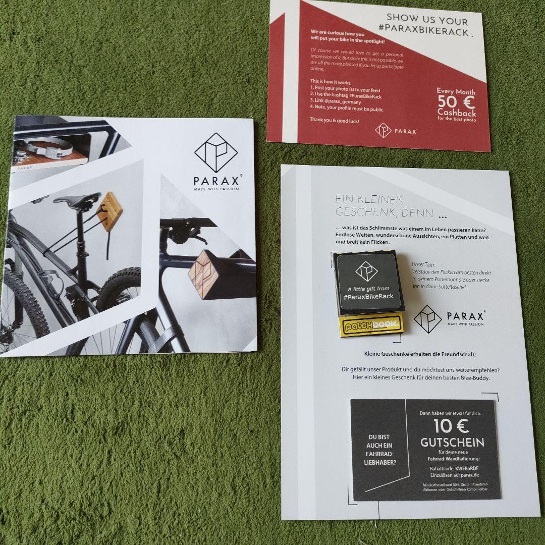 自転車 スタンド 壁掛け 新品 PARAX（パラックス） D-RACK