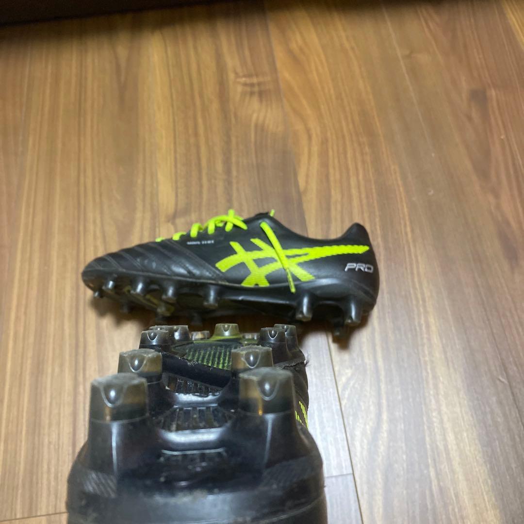 アシックス　DS LIGHT X-FLY PRO 25.5 ブラック　イエロー