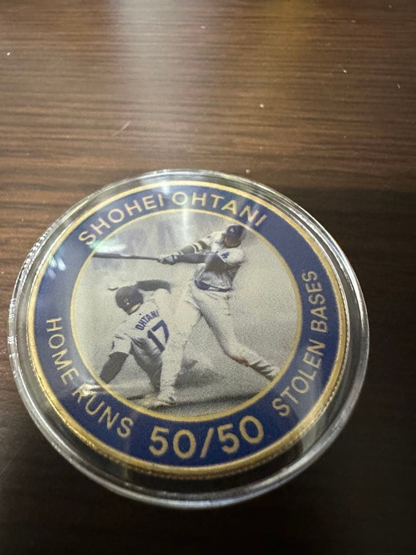 p*_様 【完売品】大谷翔平50-50達成記念ゴールド数量限定品シリアル番