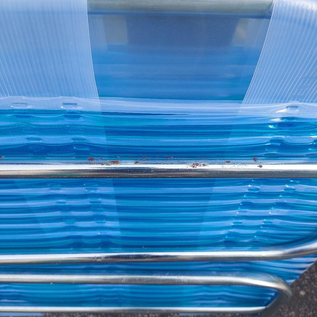 昭和レトロ　サマーベッド　ビーチベッド　ボンボンベッド　折り畳みベッド