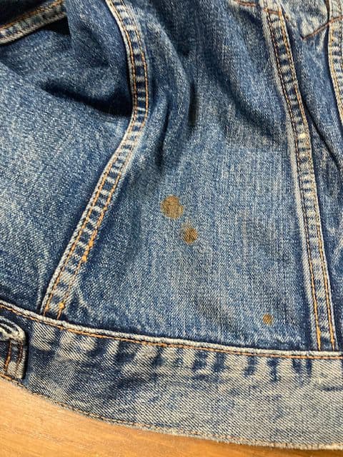 70s リーバイス70505 BIGE グランジデニム　サイズ42
