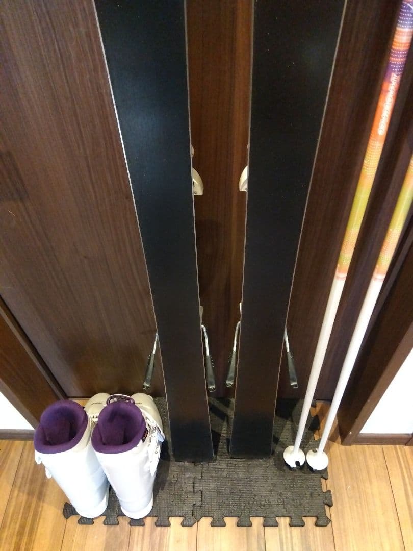 ✨️綺麗✨️KAZAMA 学生・レディース用 スキーセット メンテ・WAX済み✔