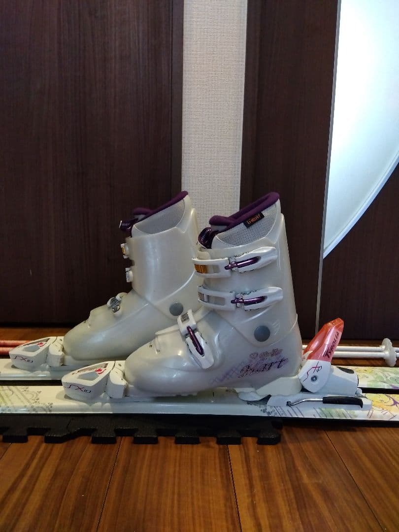 ✨️綺麗✨️KAZAMA 学生・レディース用 スキーセット メンテ・WAX済み✔