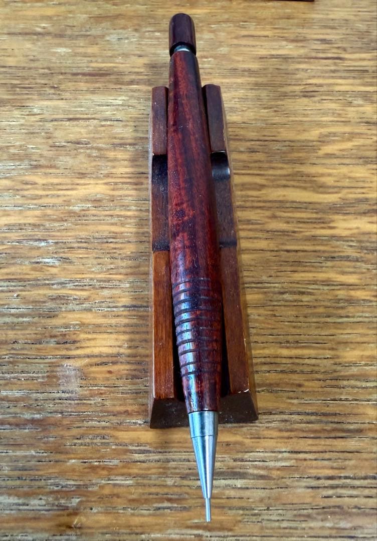 【Fonglai Woodworks】極上杢　アフリカ血檀　全縮み杢　シャーペン