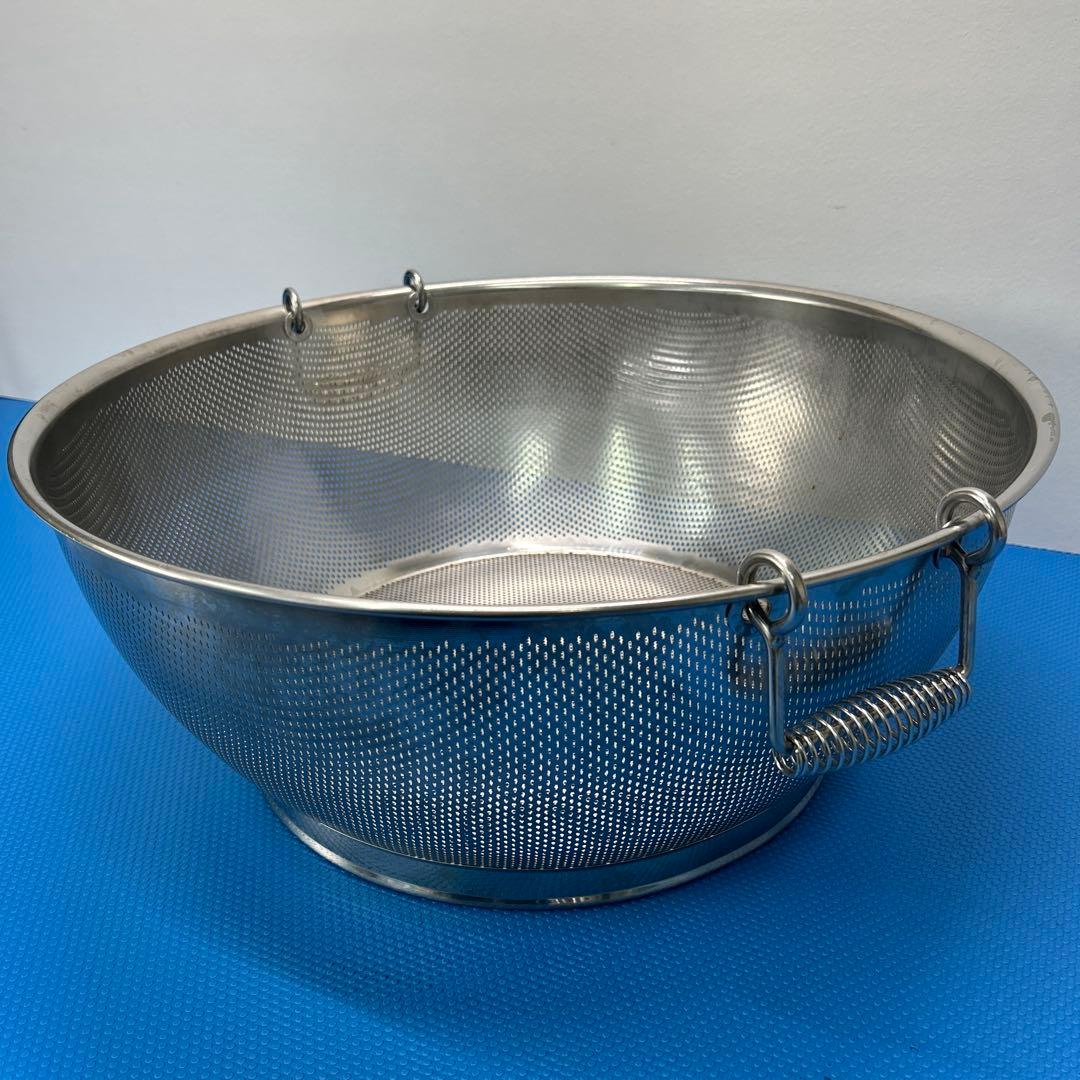 調理用ザルとボウルセット　ステンレス　特大　50㎝　業務用