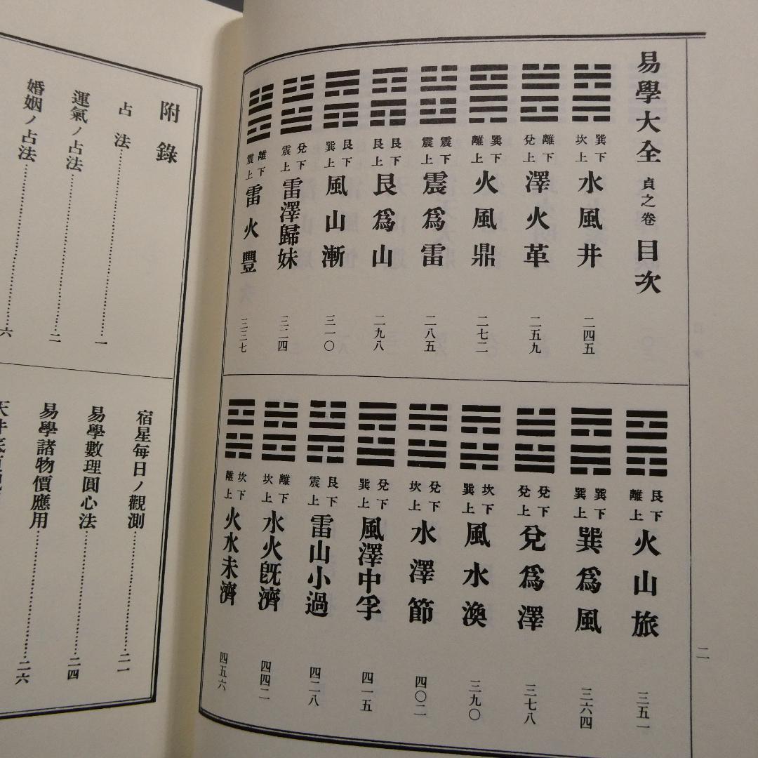易学大全 上下巻セット 柄澤照覺 史籍出版 復刻版 運勢 占法 附録付 希少