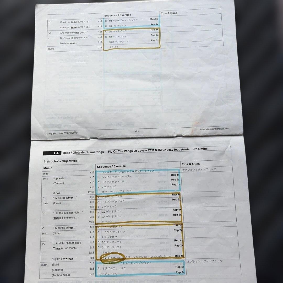 レズミルズ　ボディパンプ　51