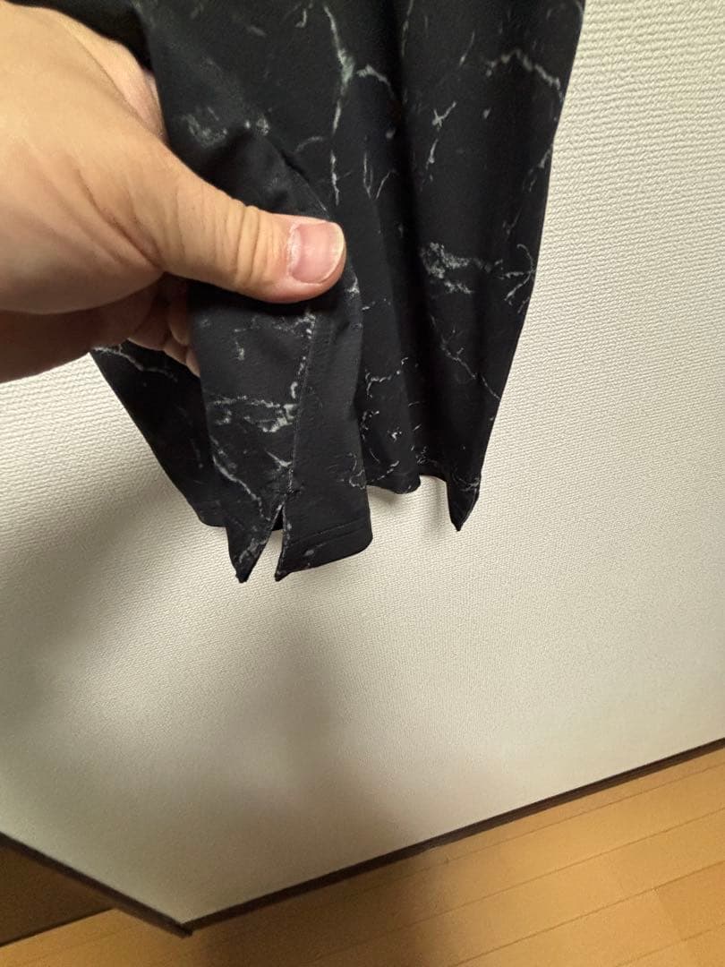 BRIEFING マーブル模様 シャツ XL