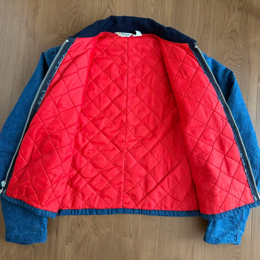 は*く様 ビッグサイズ ◎ 70s KEY デニム ワークジャケット ビンテージ