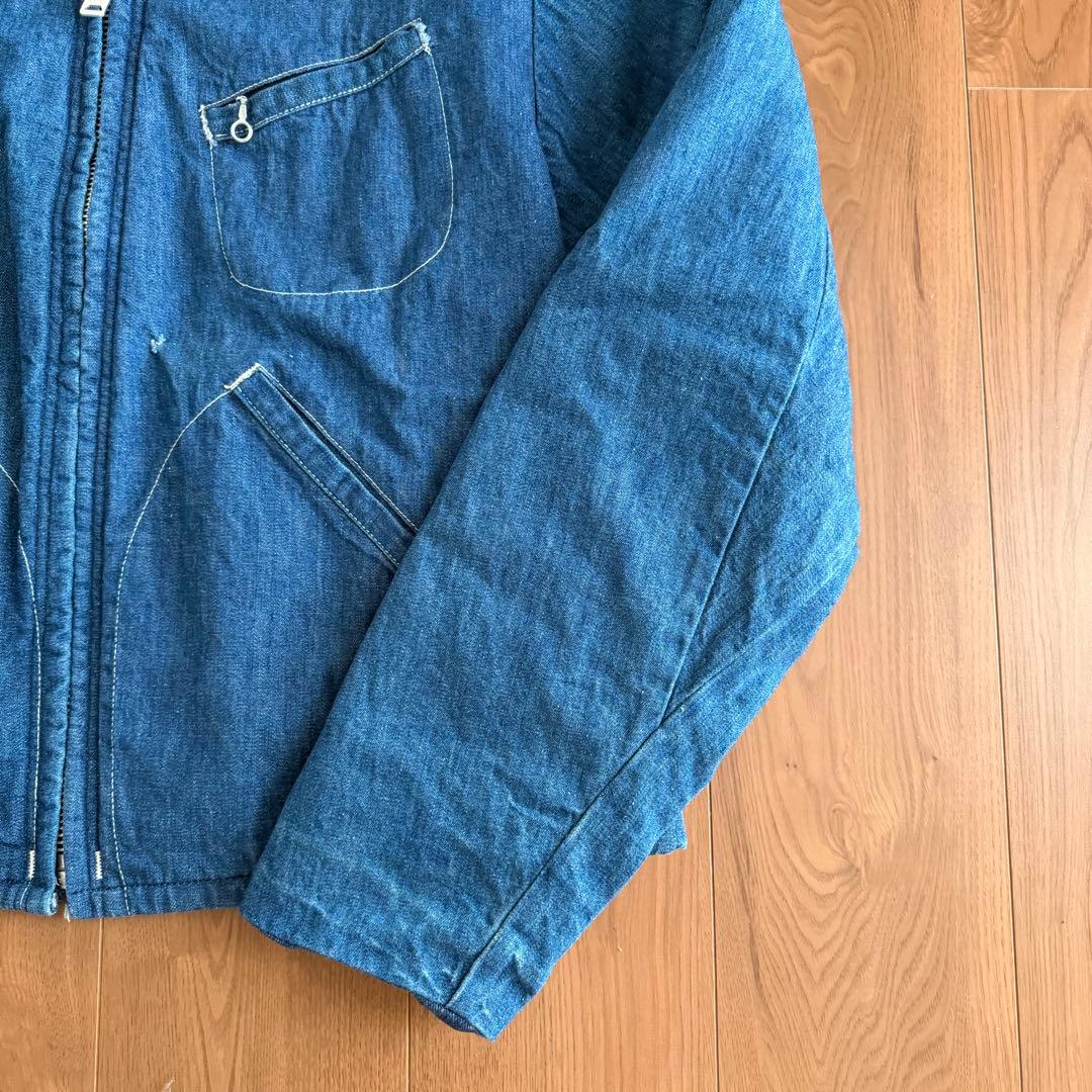 は*く様 ビッグサイズ ◎ 70s KEY デニム ワークジャケット ビンテージ