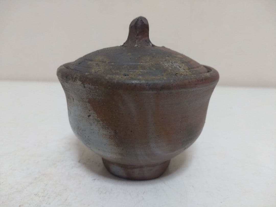 備前焼 作家不明 宝瓶&湯冷 煎茶道具 茶道具 急須 茶器
