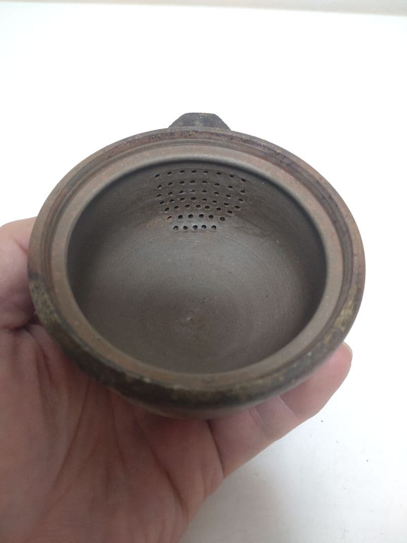 備前焼 作家不明 宝瓶&湯冷 煎茶道具 茶道具 急須 茶器