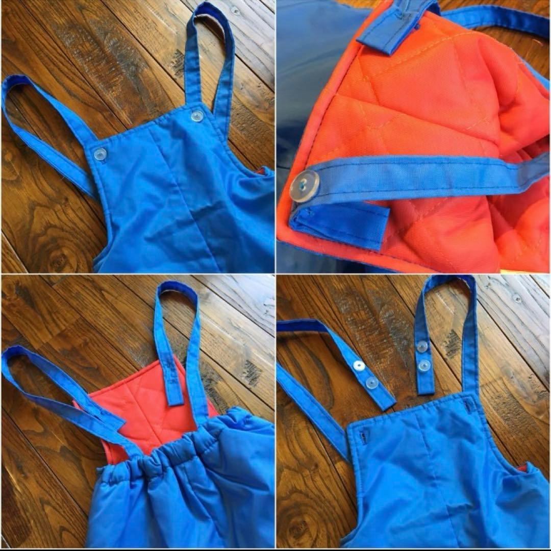 希少！70s USA製 キッズ 子ども スキーウェア スノーウェア 上下セット