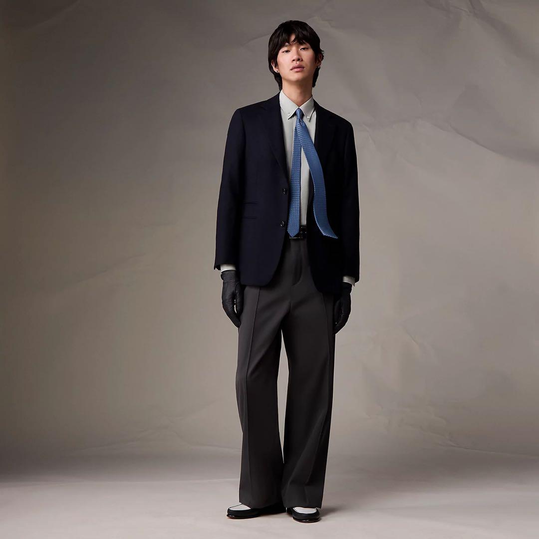 新品未使用 現行 HERMES エルメス ネクタイ ファソネ7cm バイカラー