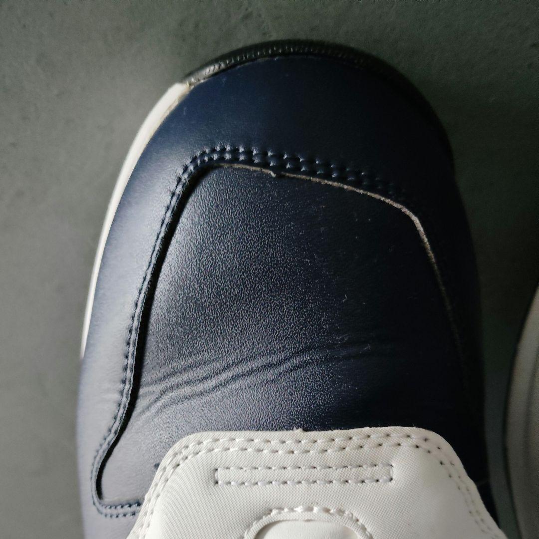 New Balance 996 ゴルフシューズ ホワイト/ネイビー/レッド