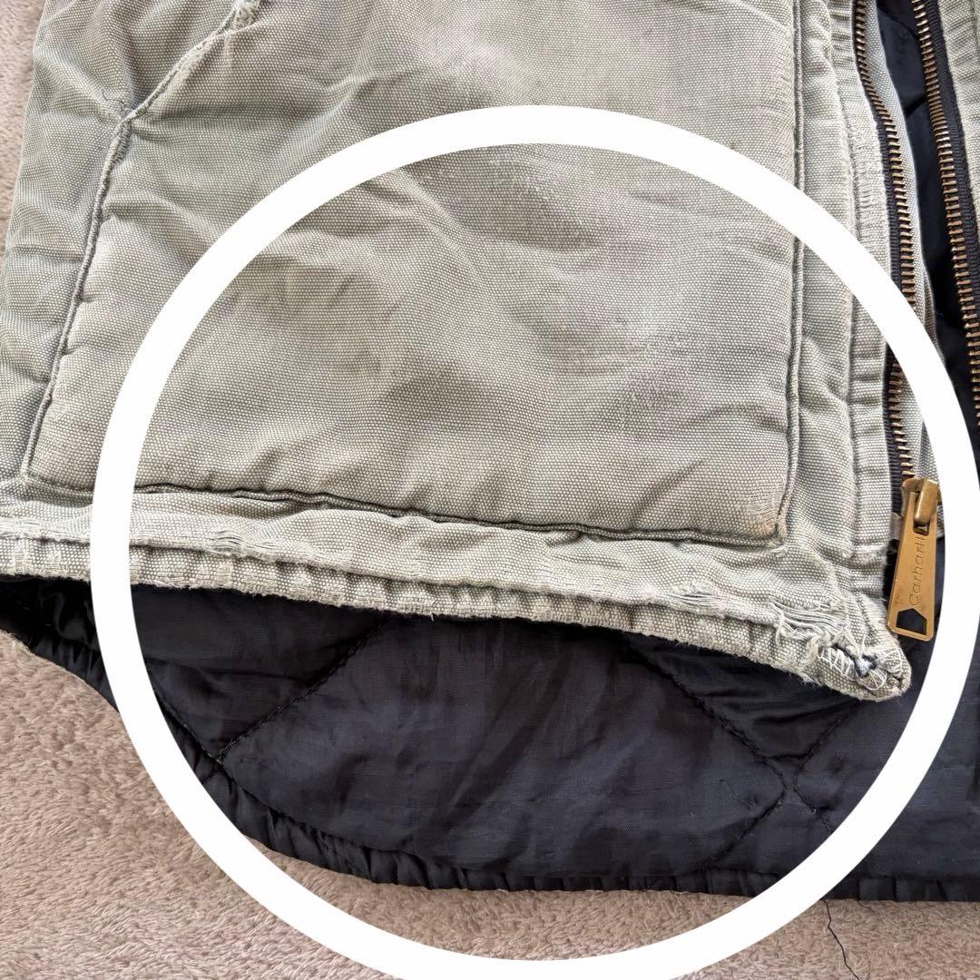A*i様 ★USA古着★ Carhartt キルティングジップアップベスト