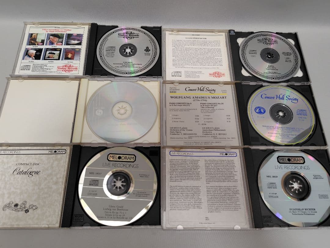 ​B080 クラシックCD 15枚纏め グールド リヒテル ミケランジェリ 名盤