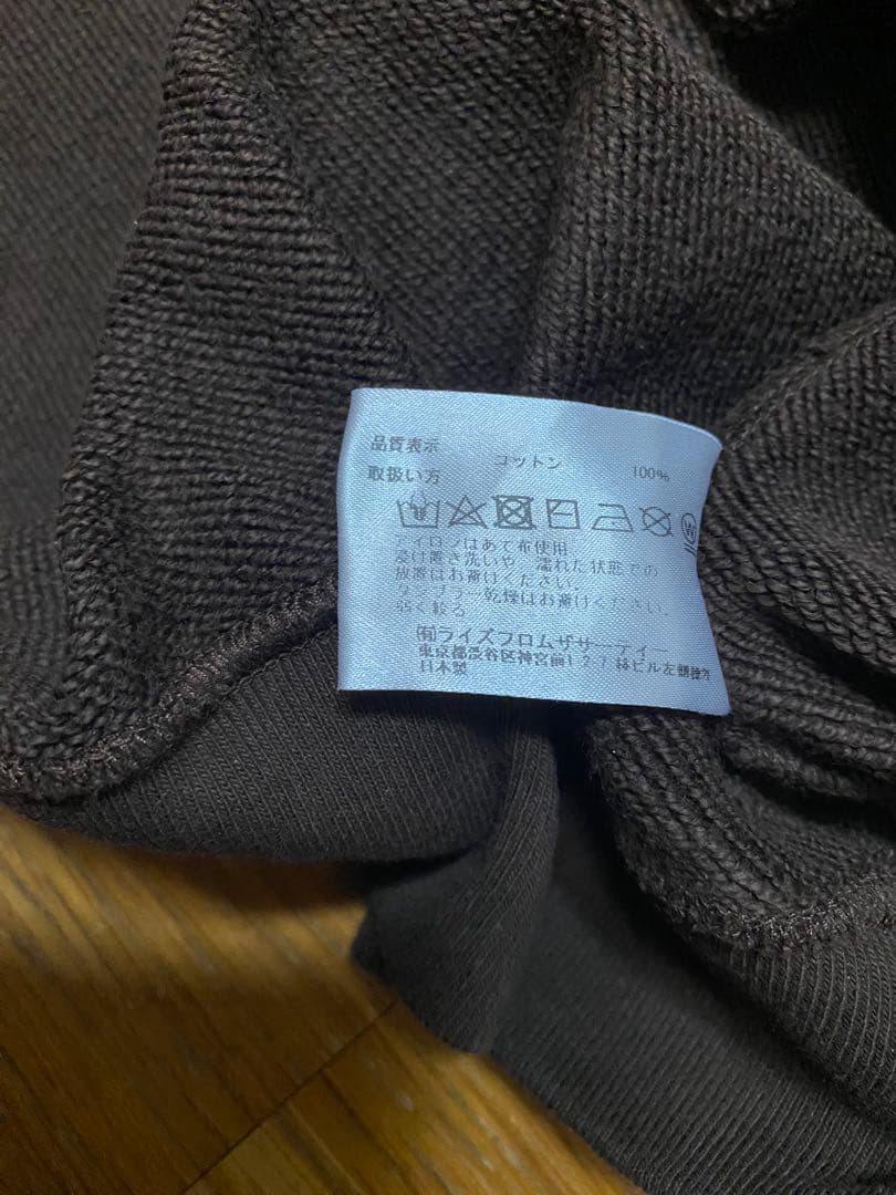 km　別注 Americana アメリカーナフーデッドパーカーブラウン