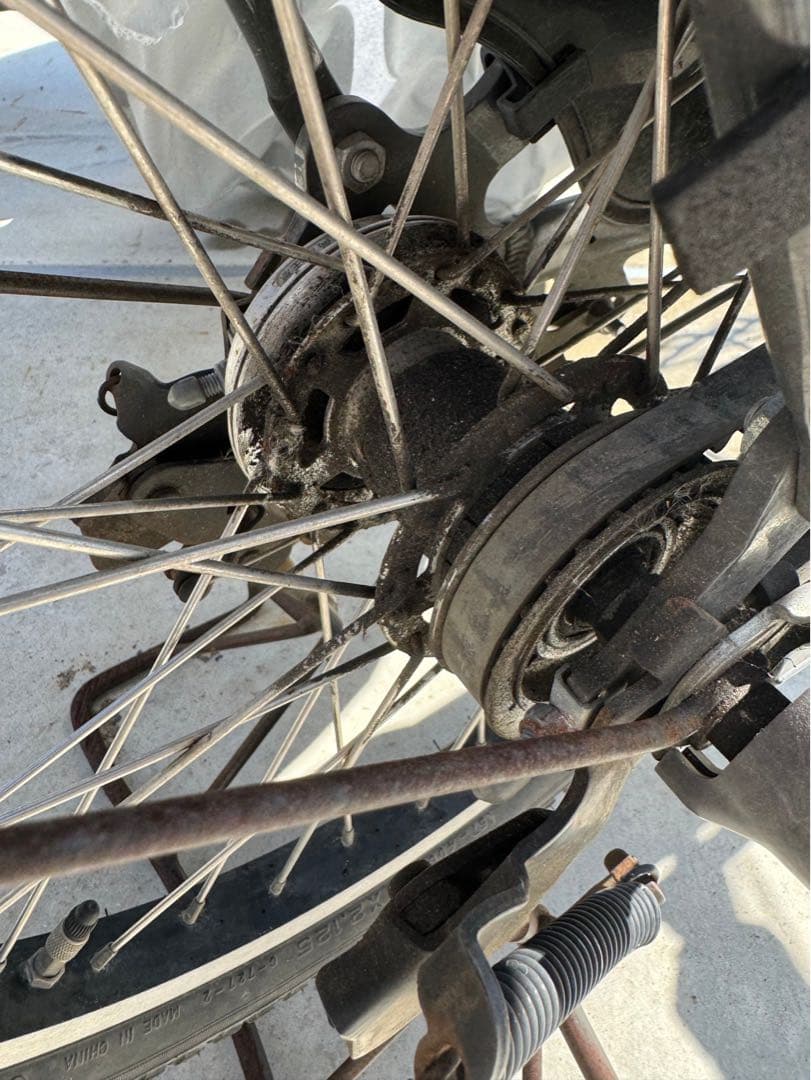 取りに来る方限定　ブリジストン bikke GRI(ビッケ グリ)ジャンク扱い