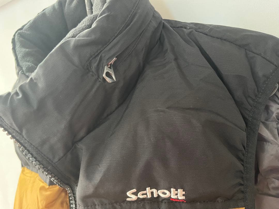 Schott N.Y.C.キルティングベスト 新品タグ付き L