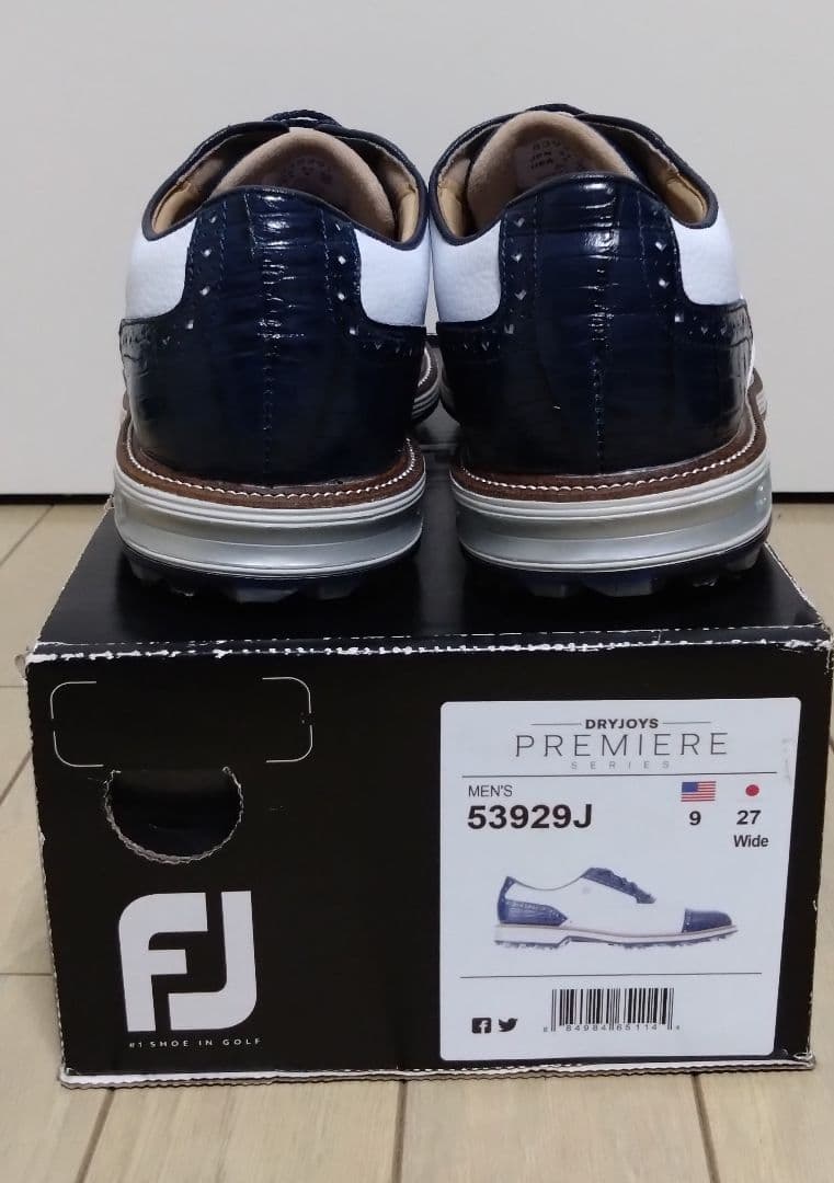 ほぼ未使用■フットジョイ ドライジョイズ プレミア ターロウ ゴルフシューズ■