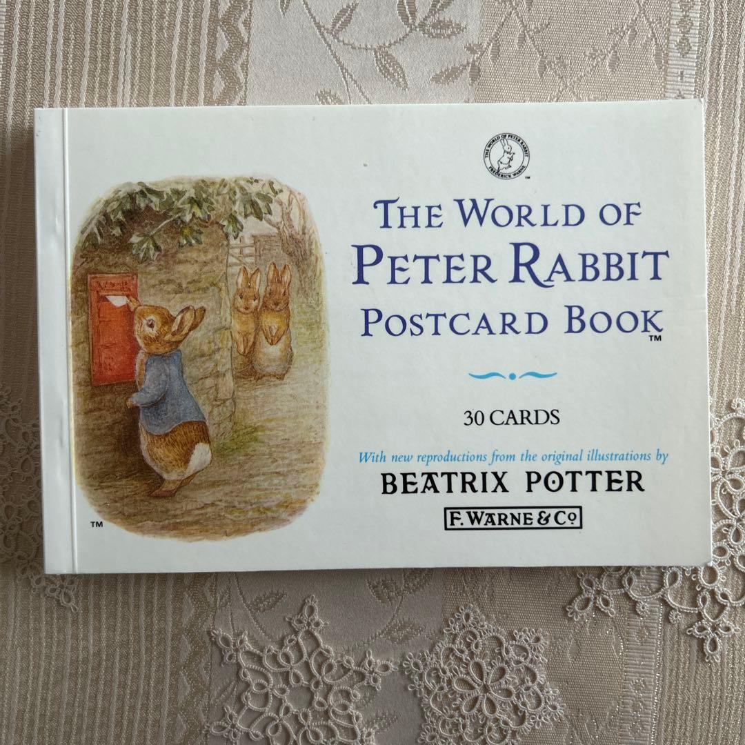 洋書　絵本　ピーターラビット　ポストカード　英国展　シール　児童書　英語