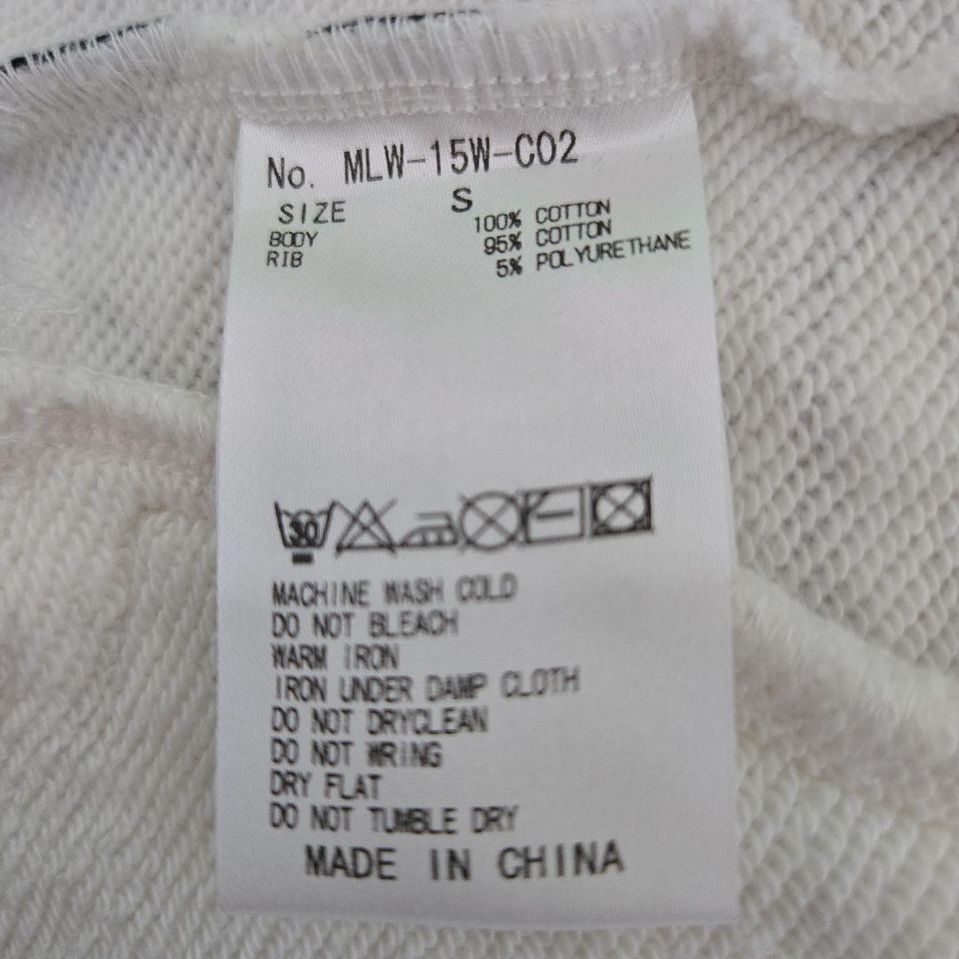 マーク&ロナ MARK & LONA ジップアップ パーカー スカル 総柄 白