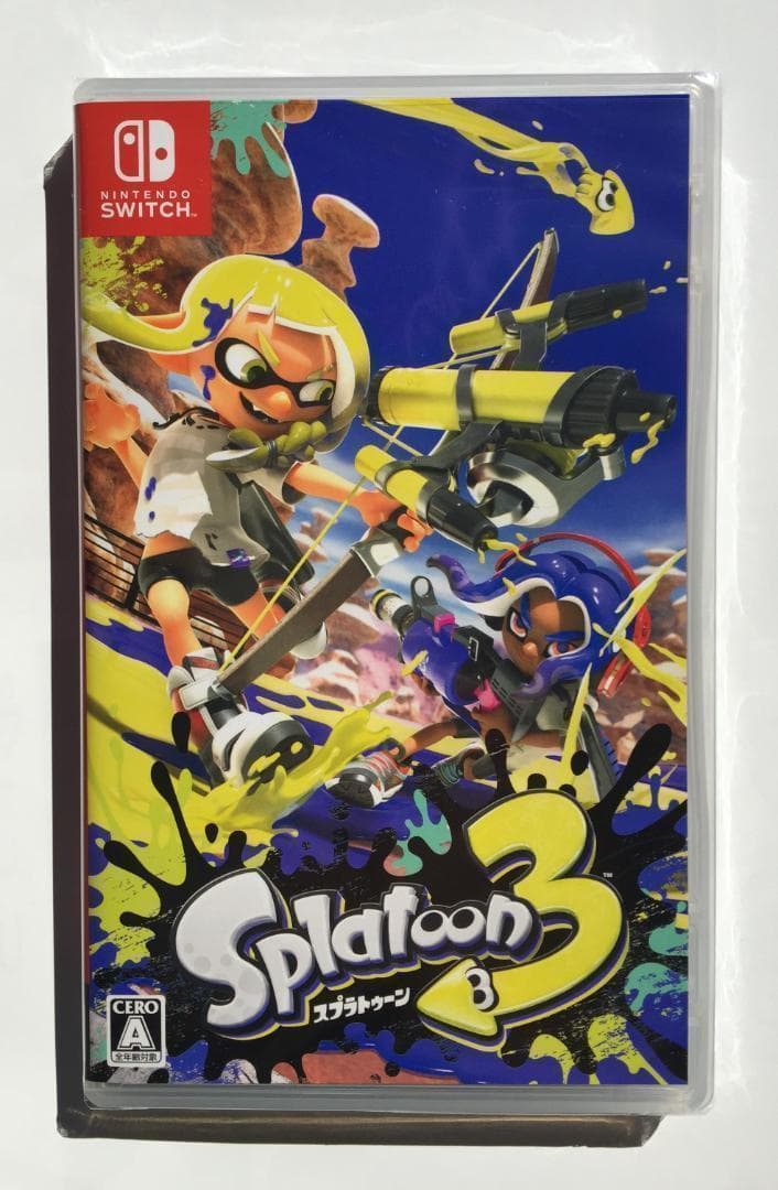 新品 Switch スプラトゥーン3 即購入OK