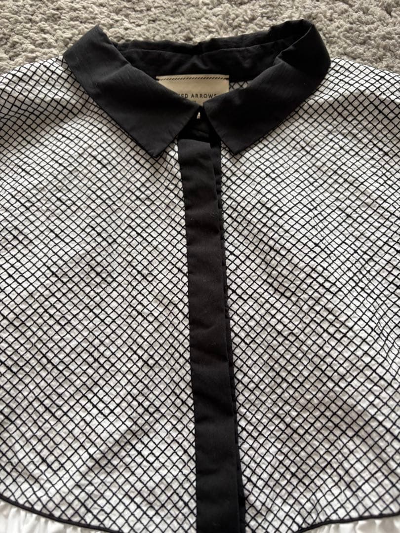 晴どん 様ユナイテッドアローズ エンブロイダリーロングスリーブシャツブラウス