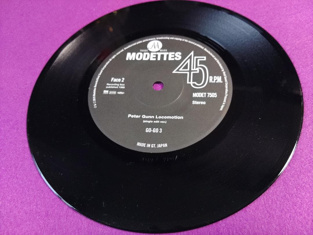 【限定500】GO GO 3 / WILD ONE　7inch