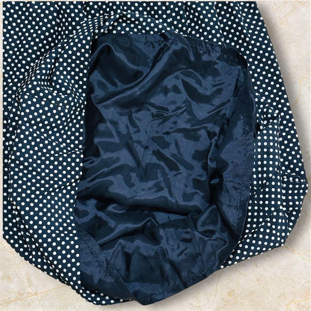 希少*80's レトロ ピンクハウス ドット ロングワンピース リボン ベルト付