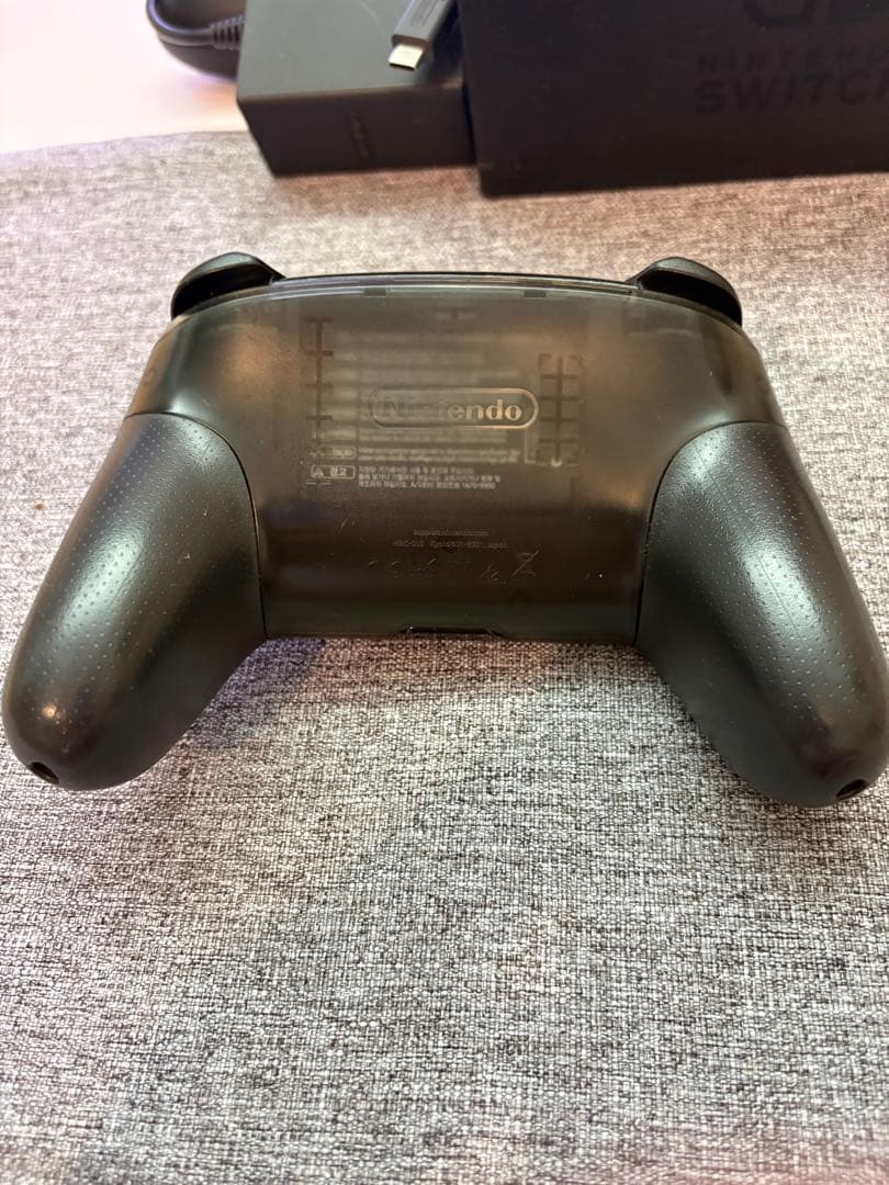 Nintendo Switch 本体 グレー/赤 プロコントローラー付き