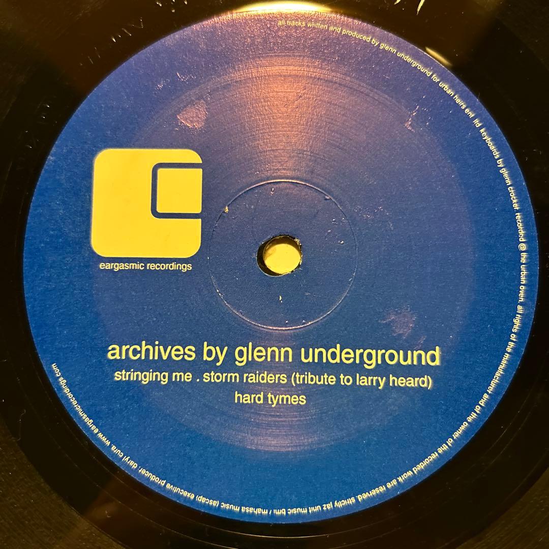 洋楽 Glenn Underground Archives US