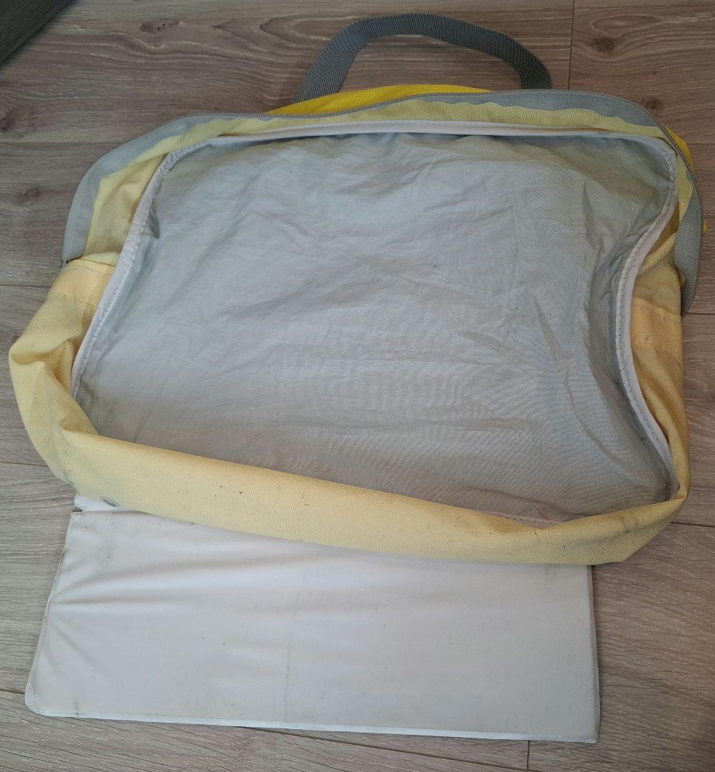 旧ワッペ　ワールドペガサスの黄色いバック