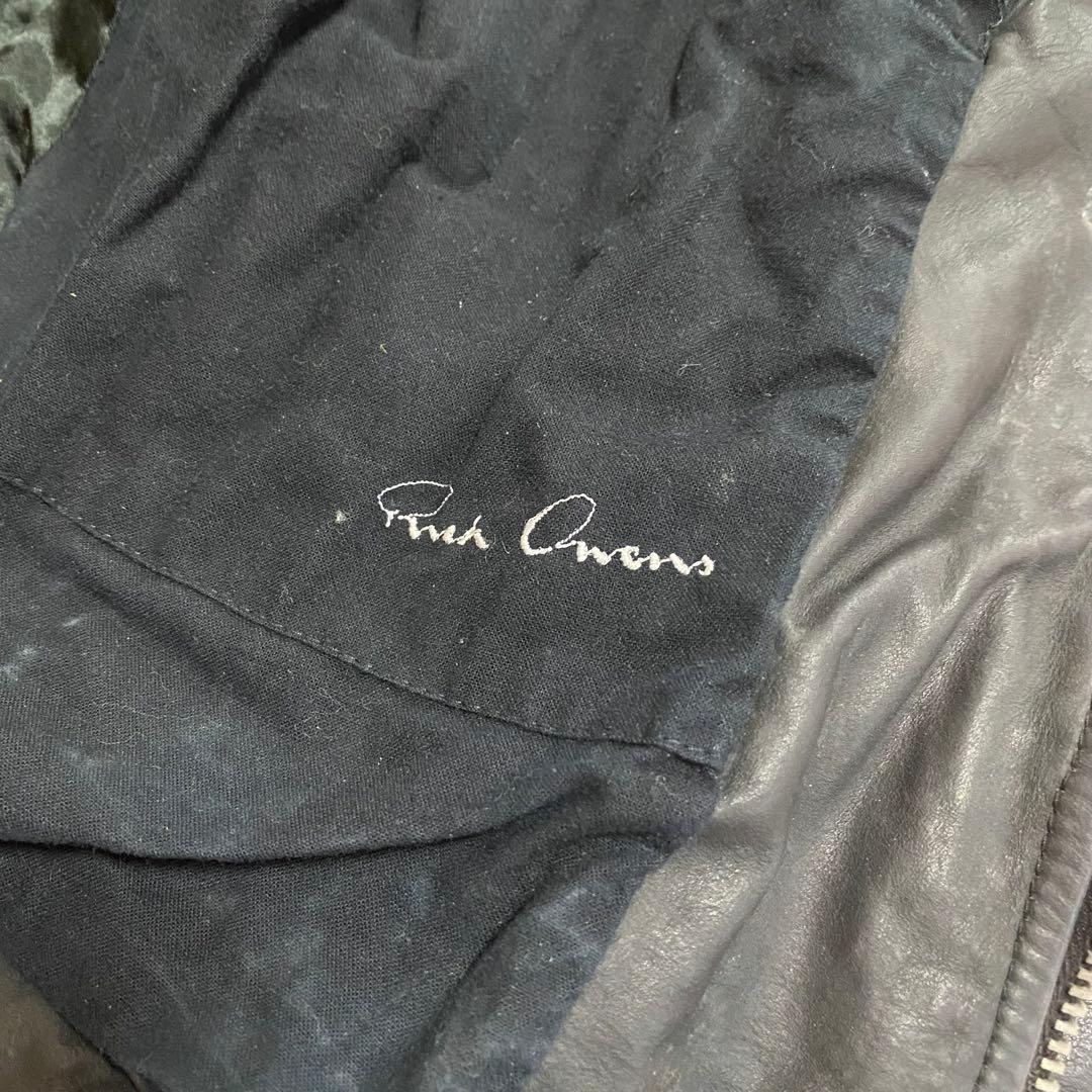 リックオウエンス レザージャケット